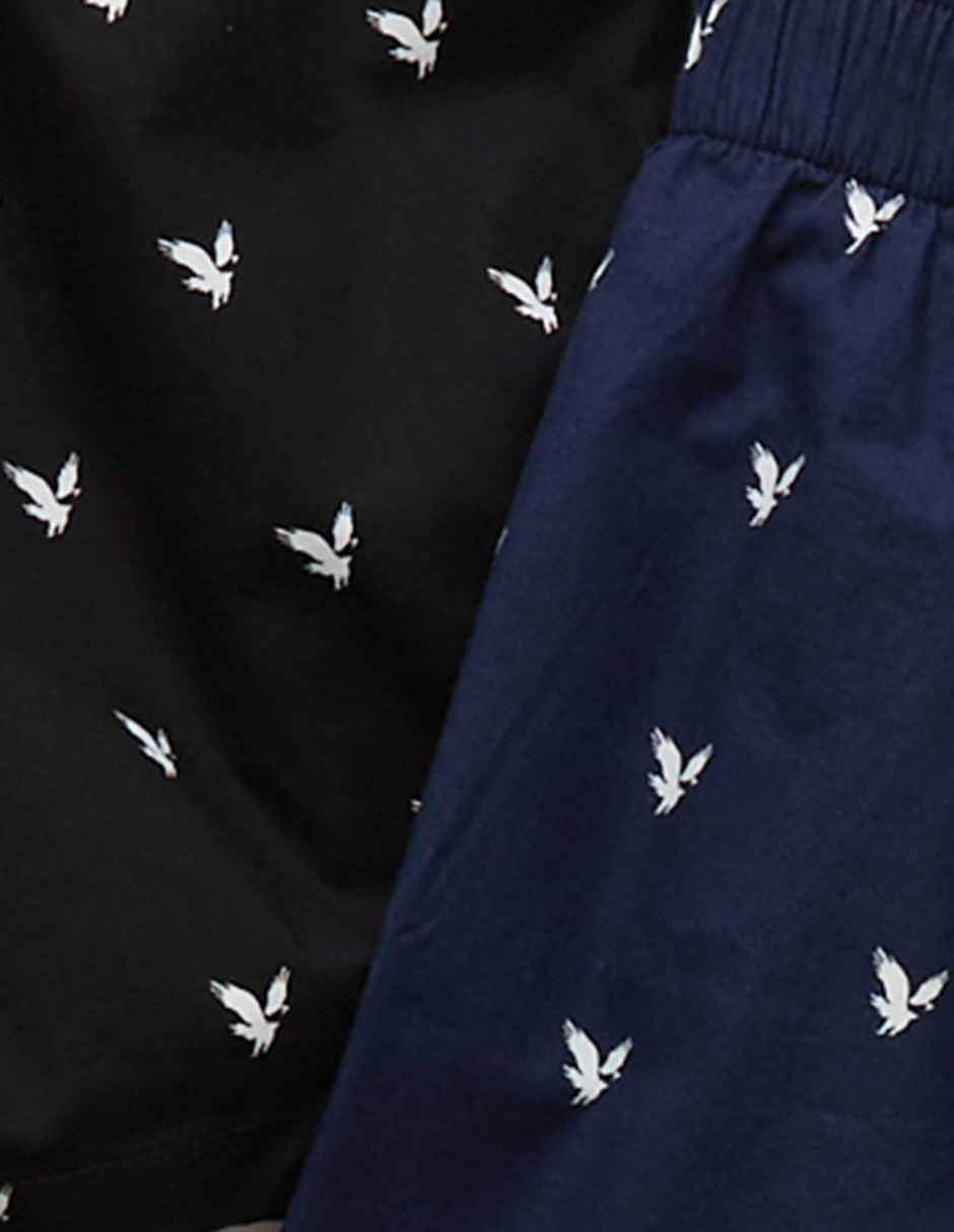 Bóxer american eagle de algodón para hombre 3 piezas