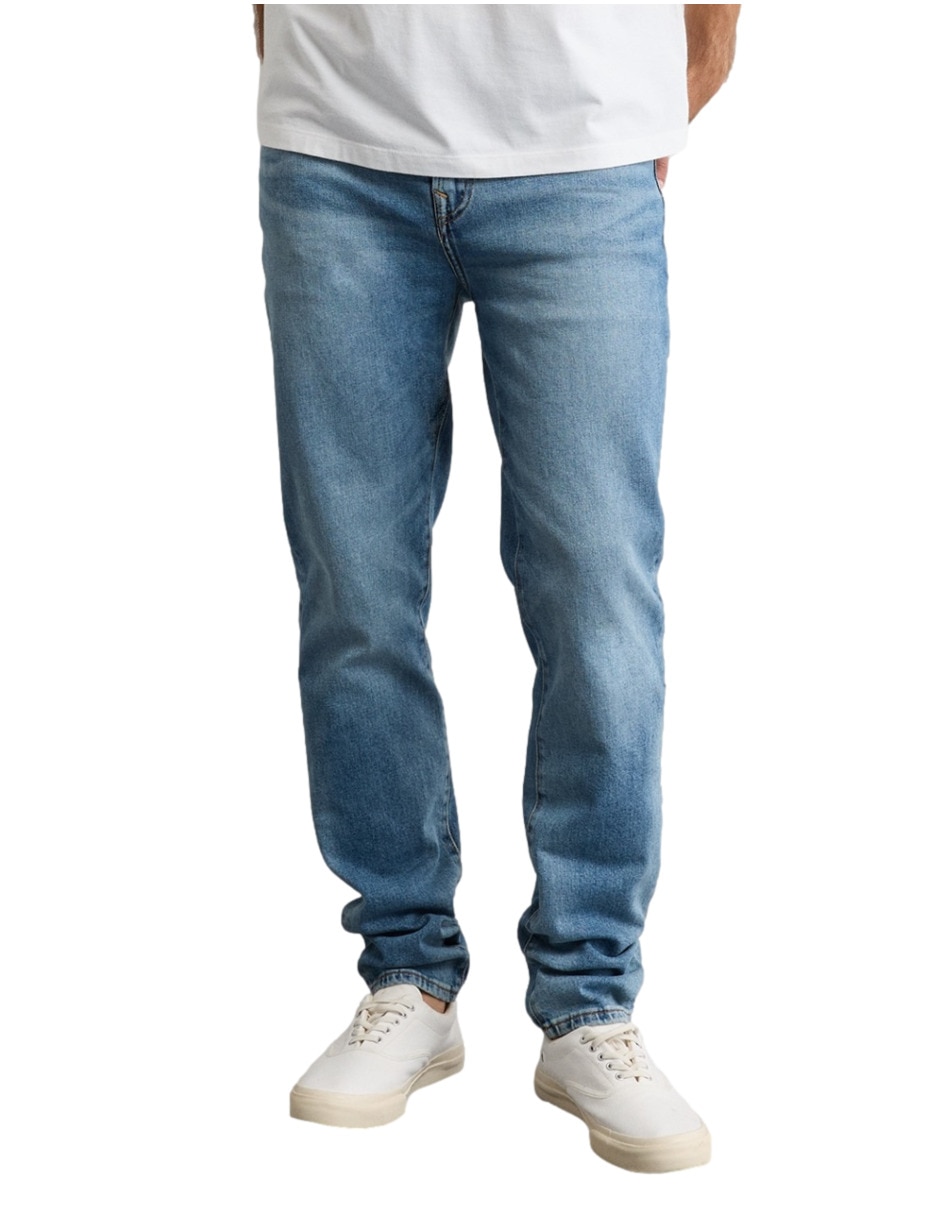Jeans slim lavado obscuro para hombre Jeans slim lavado obscuro para hombre