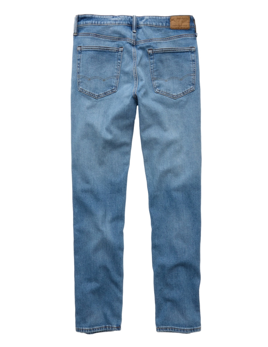 Jeans slim lavado obscuro para hombre 2