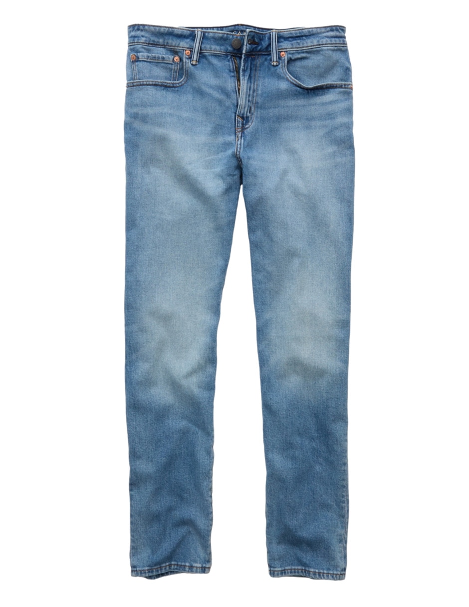 Jeans slim lavado obscuro para hombre 3
