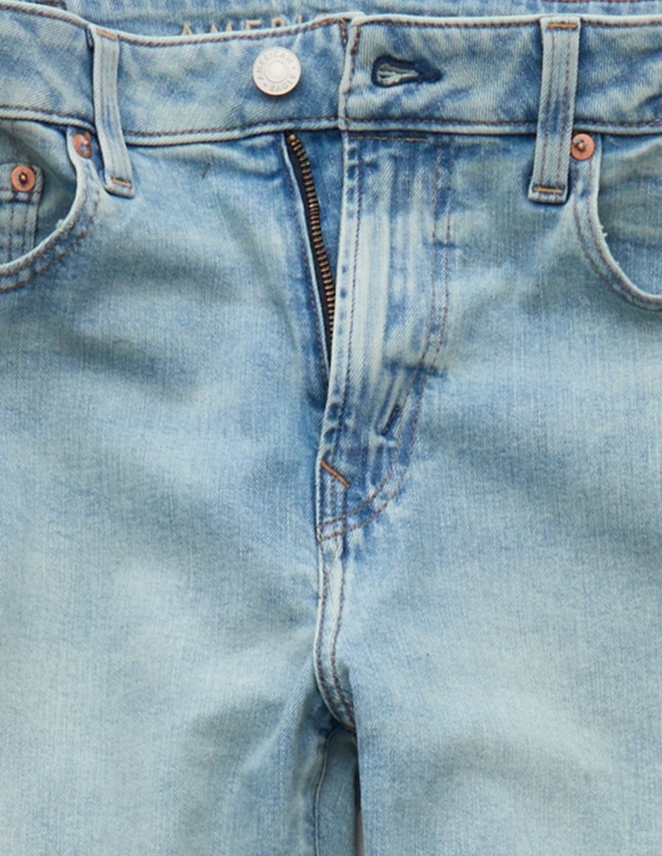 Jeans regular straight american eagle jeans ae lavado medio para hombre