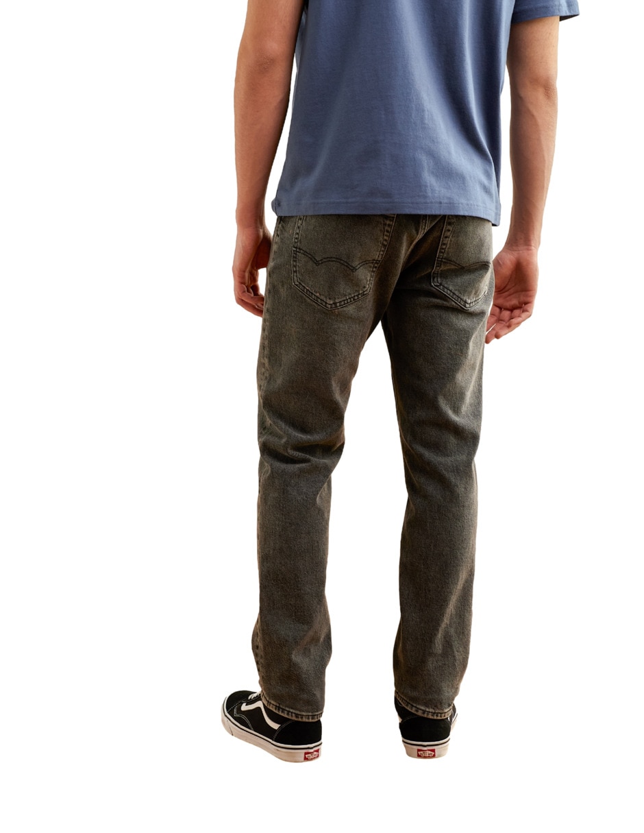 Jeans regular slim american eagle jeans ae lavado obscuro para hombre