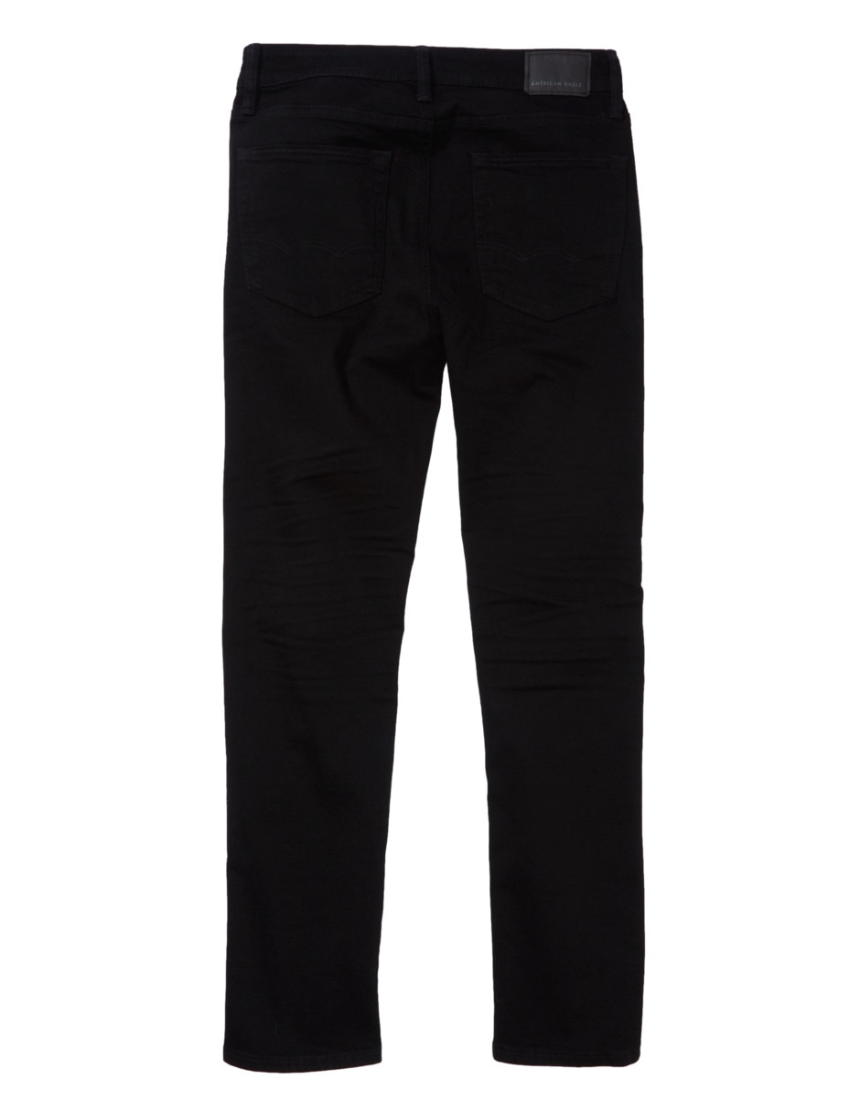 Jeans straight jeans ae lavado obscuro para hombre 2