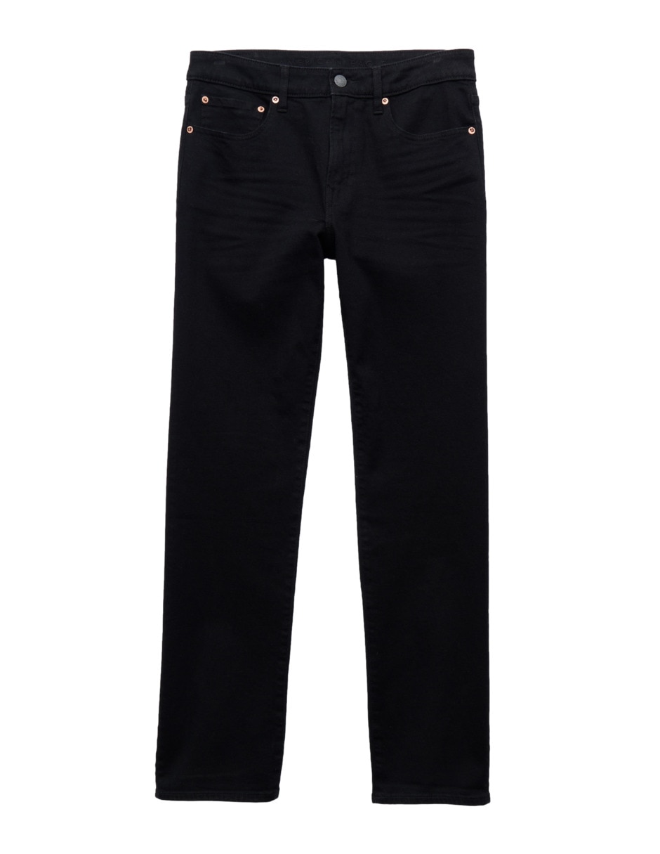 Jeans regular bota jeans ae lavado obscuro para hombre 4