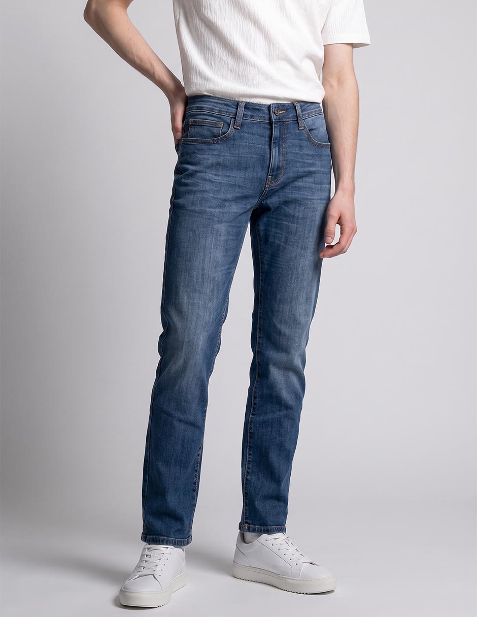 Jeans recto that´s it deslavado para hombre Jeans recto that´s it deslavado para hombre
