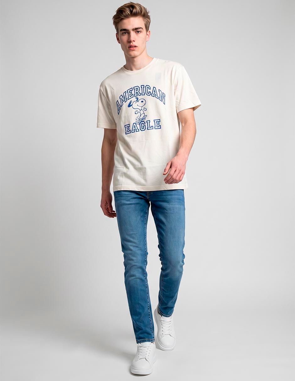 Playera cuello redondo para hombre