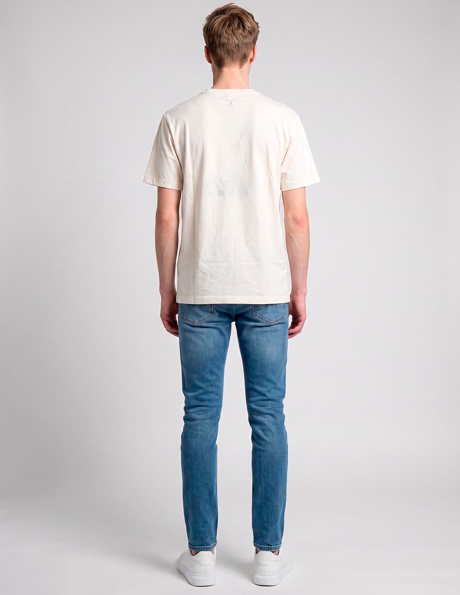 Playera cuello redondo para hombre 4