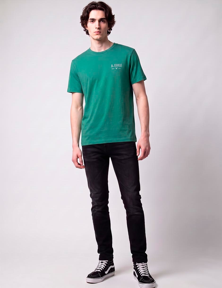 Playera cuello redondo para hombre