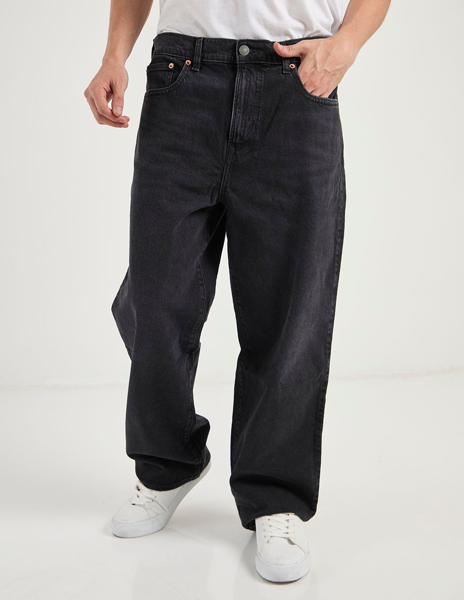 Jeans baggy lavado obscuro para hombre Jeans baggy lavado obscuro para hombre