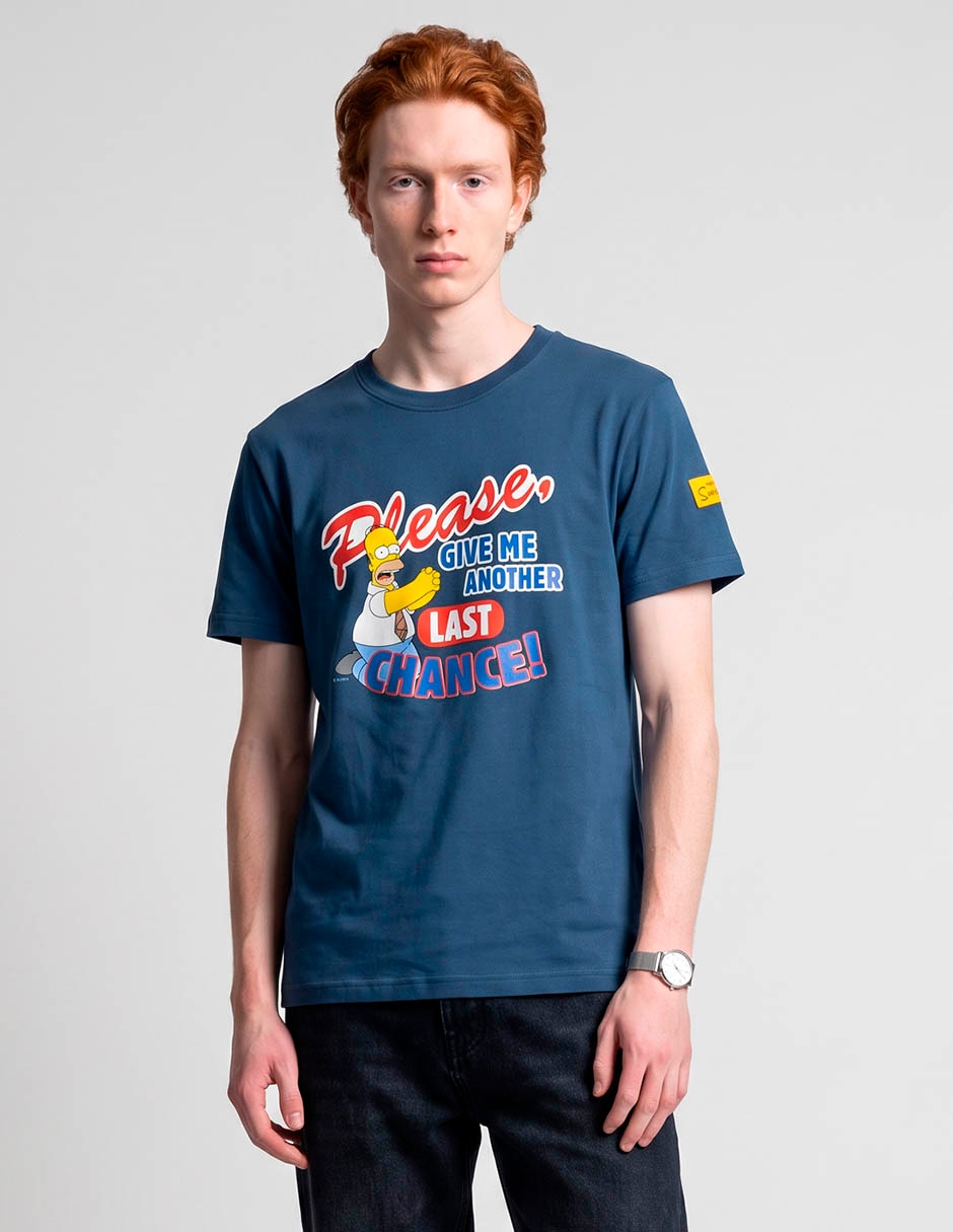 Playera the simpsons cuello redondo para hombre Playera the simpsons cuello redondo para hombre
