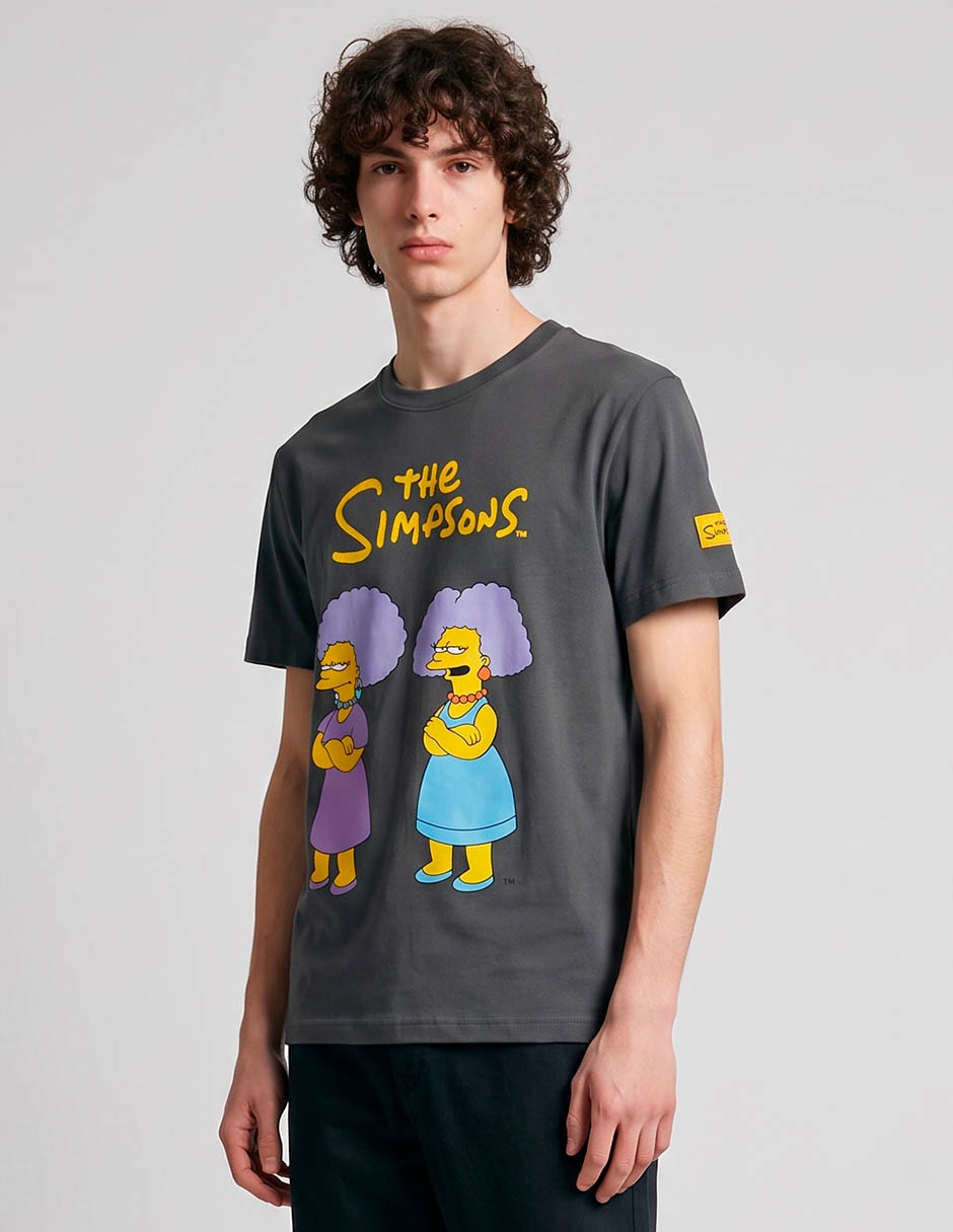 Playera patty and selma cuello redondo para hombre Playera patty and selma cuello redondo para hombre