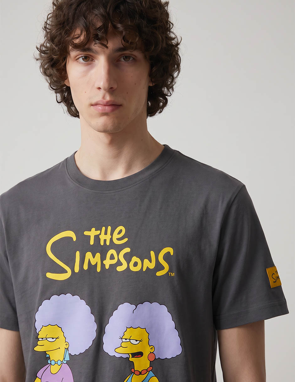Playera patty and selma cuello redondo para hombre 3