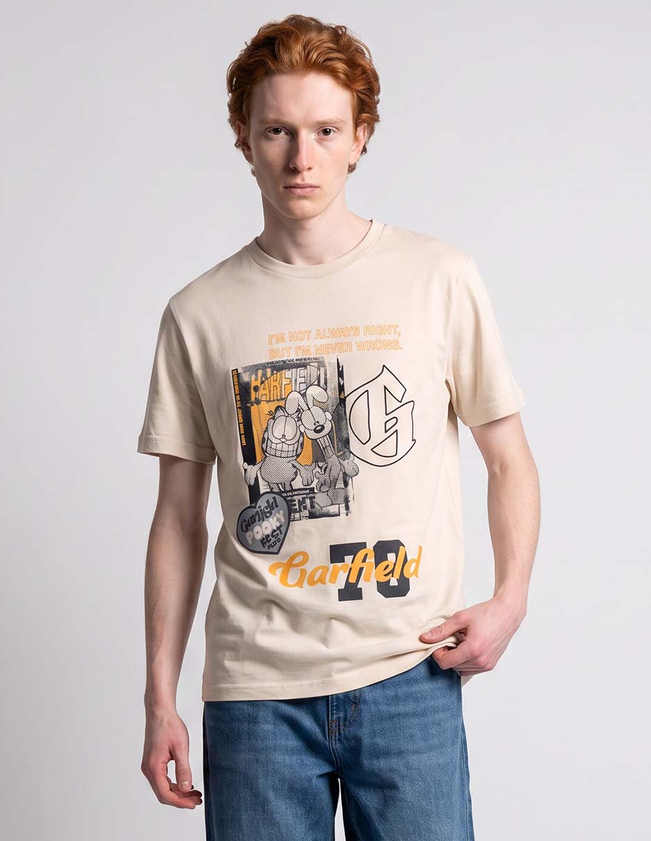 Playera cuello redondo para hombre Playera cuello redondo para hombre