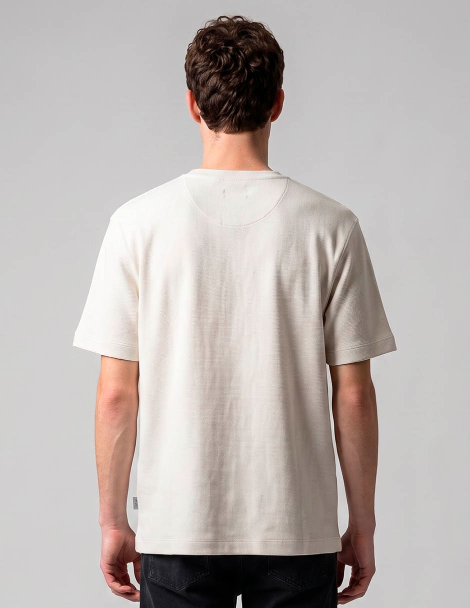 Playera cuello redondo para hombre 2