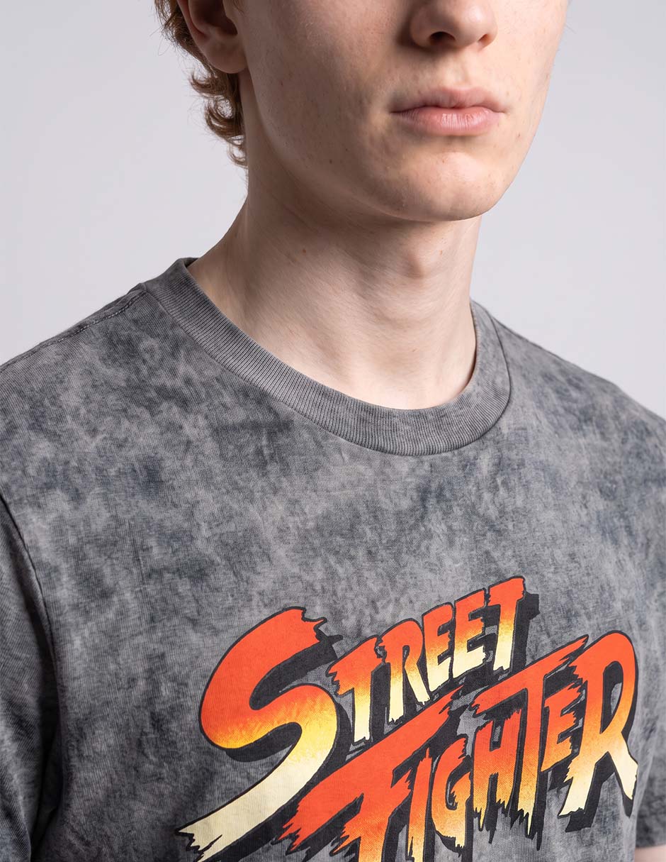 Playera Street Fighter cuello redondo para hombre 3