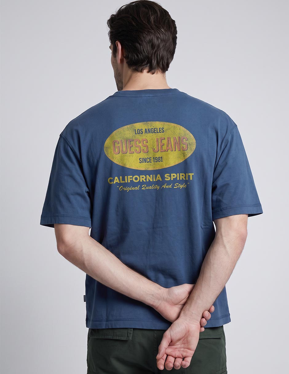 Playera cuello redondo para hombre 2