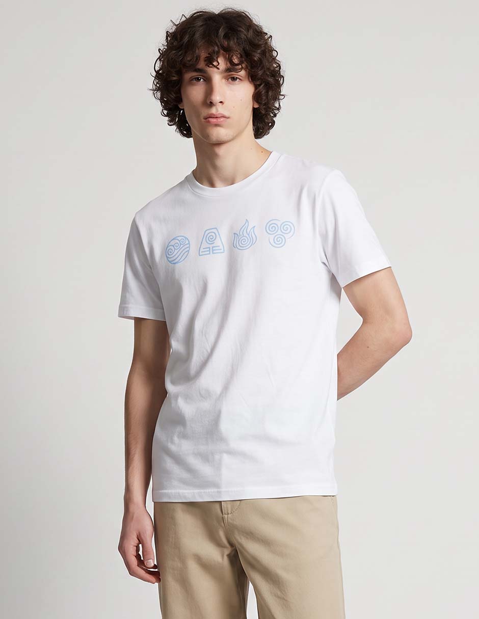 Playera cuello redondo para hombre