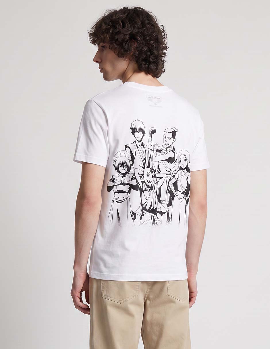 Playera cuello redondo para hombre 2