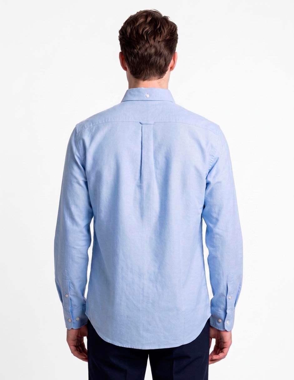 Camisa casual de algodón manga larga para hombre 3