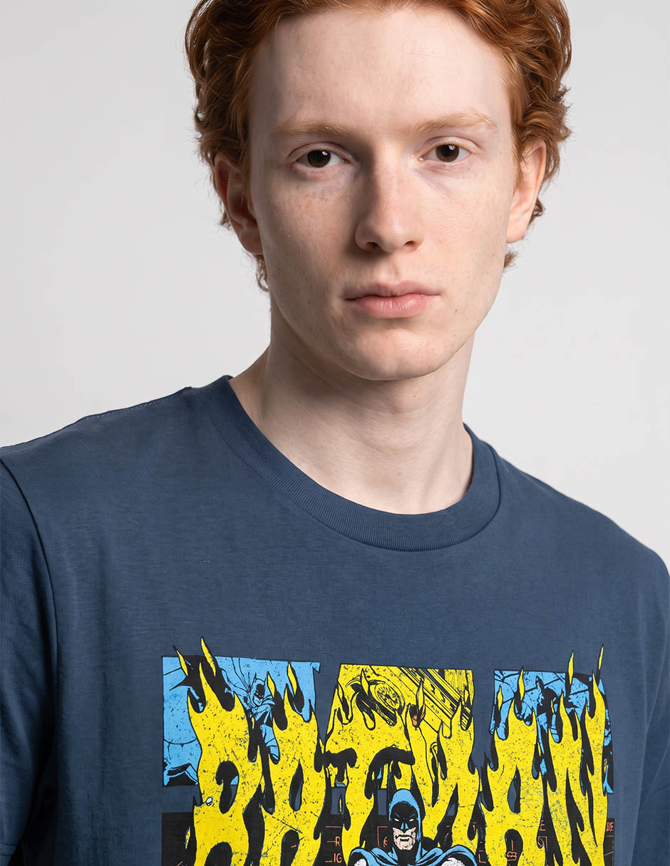 Playera batman cuello redondo para hombre 3