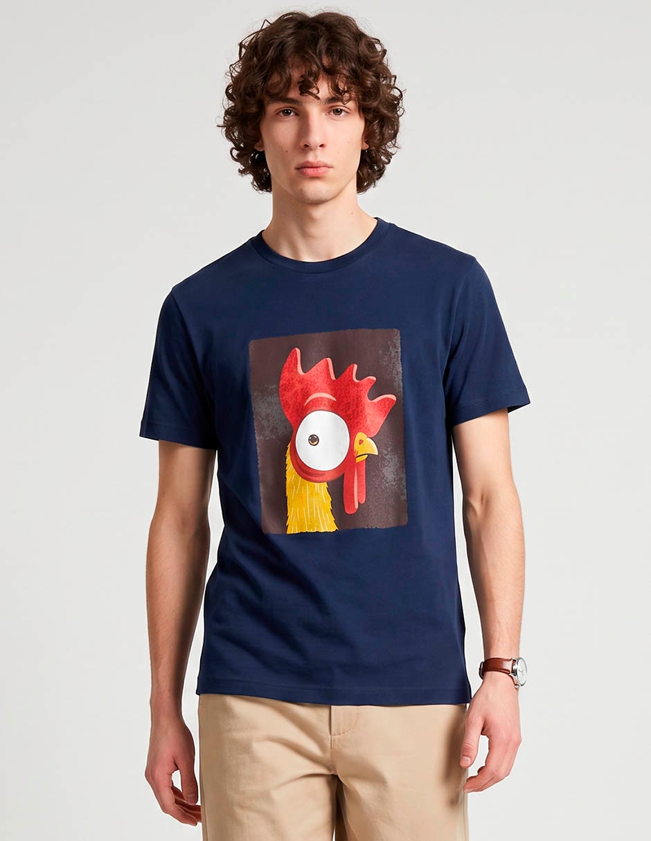Playera cuello redondo para hombre Playera cuello redondo para hombre