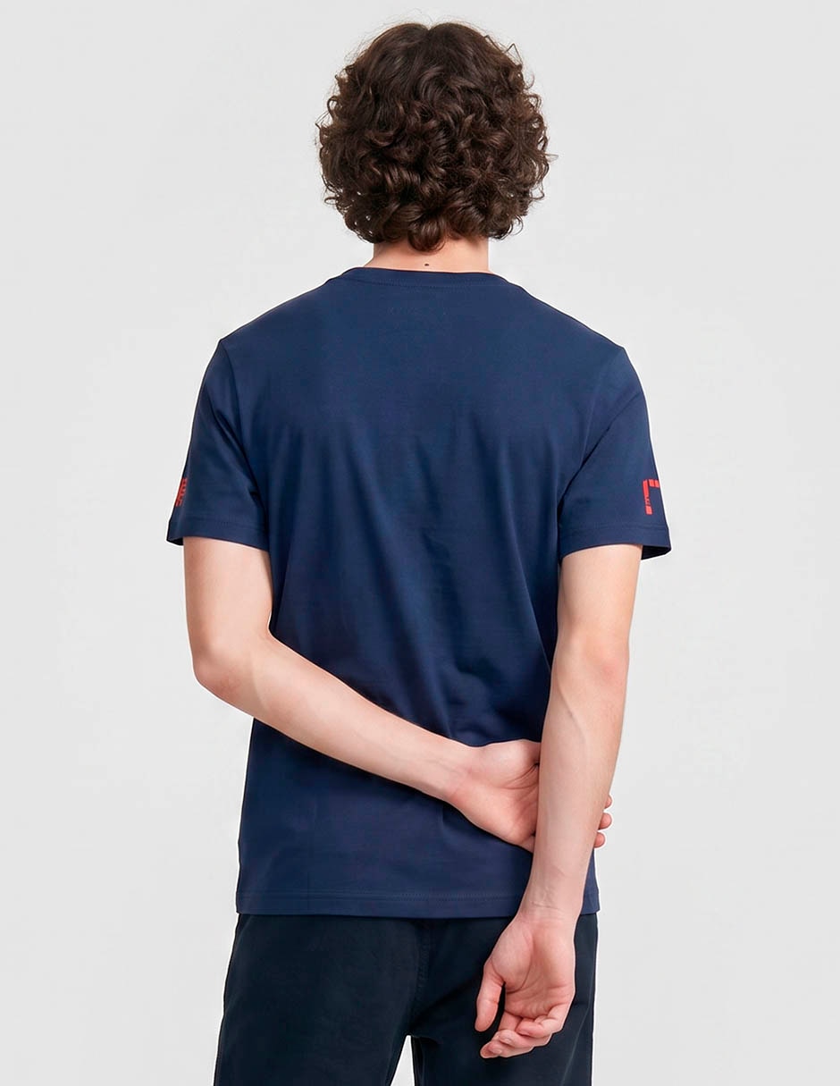 Playera cuello redondo para hombre 2