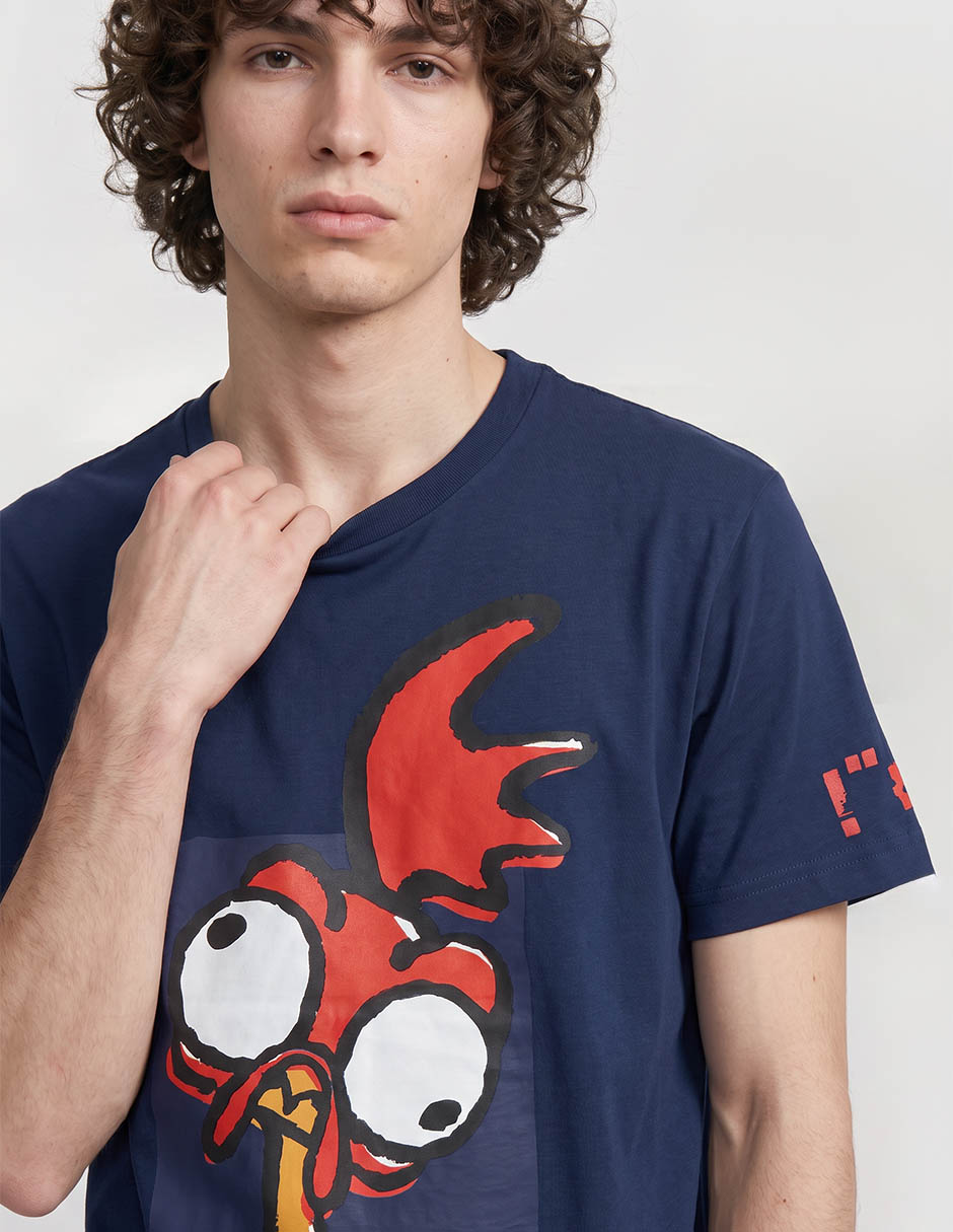 Playera cuello redondo para hombre 3