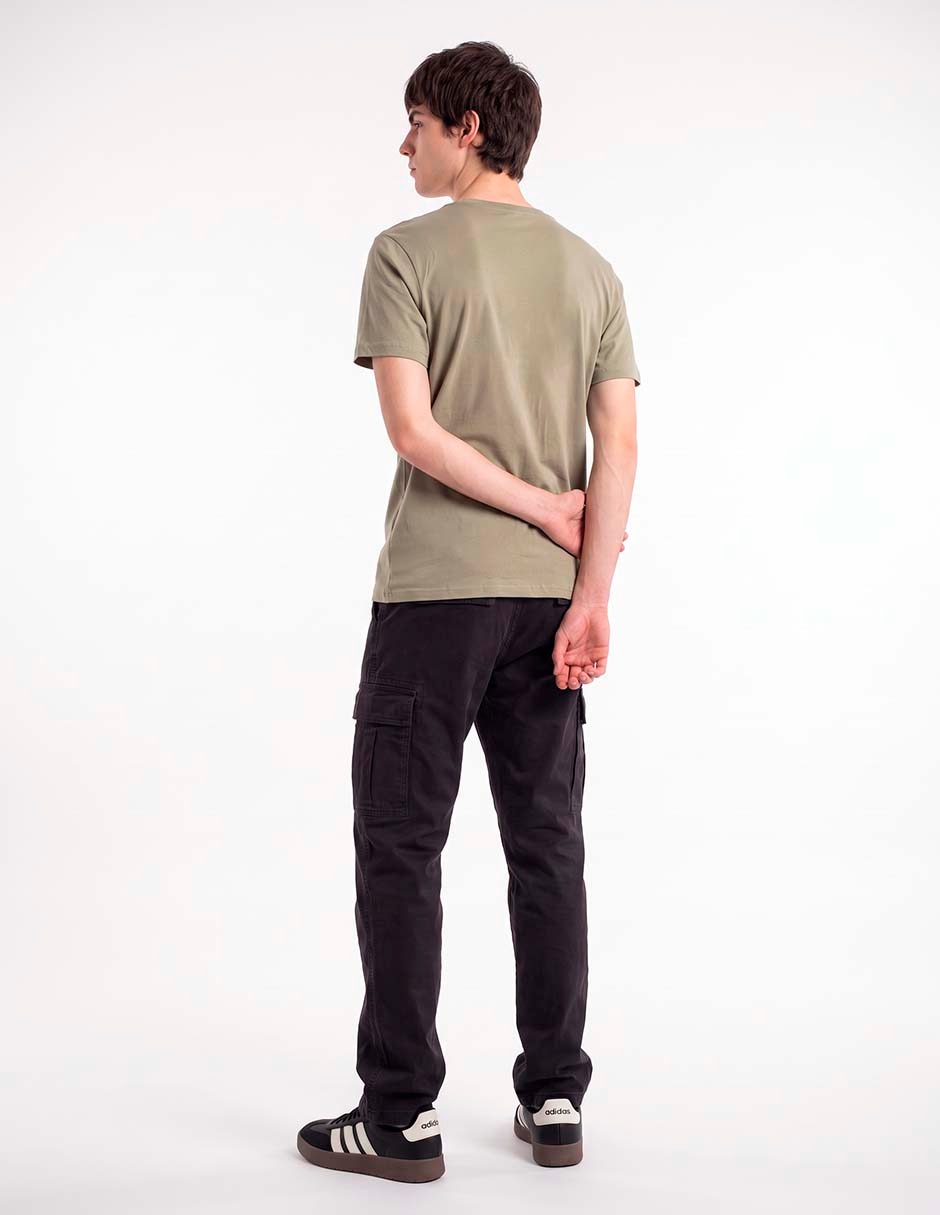 Playera cuello redondo para hombre 4