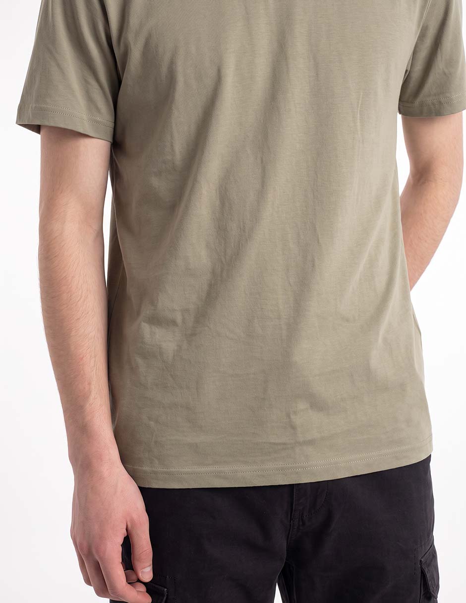 Playera cuello redondo para hombre 2