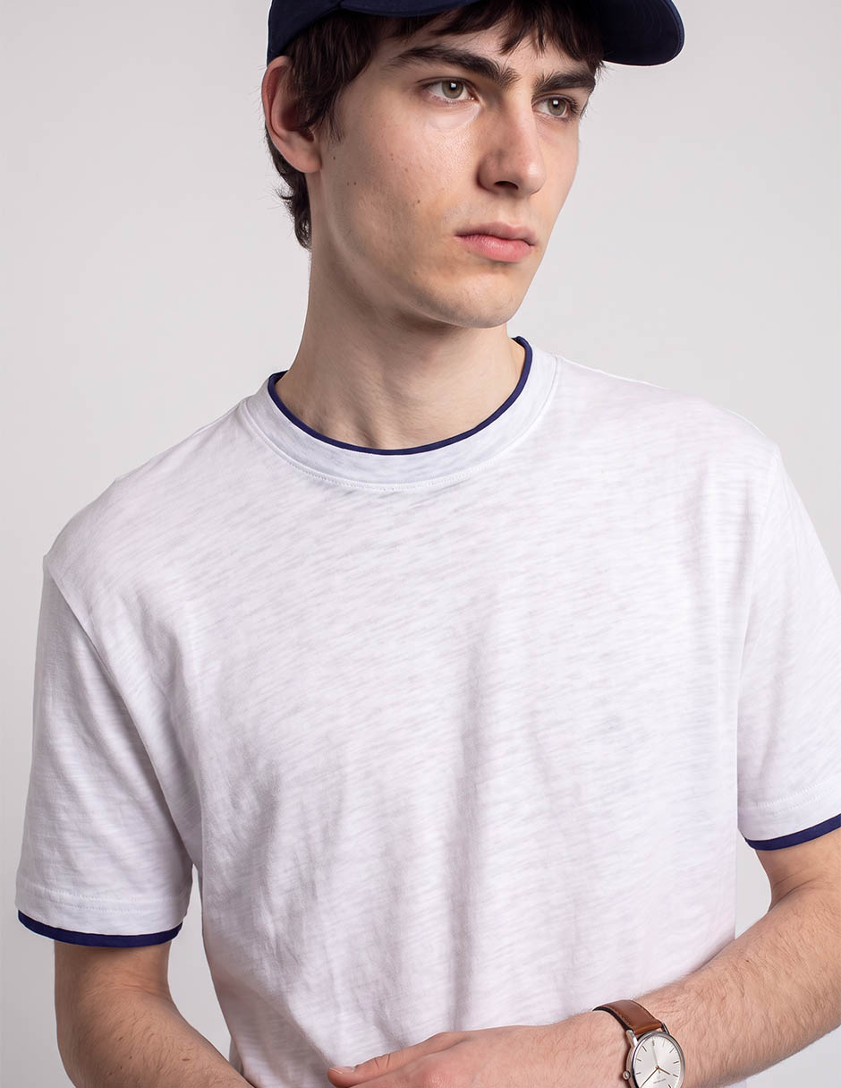 Playera cuello redondo para hombre 4