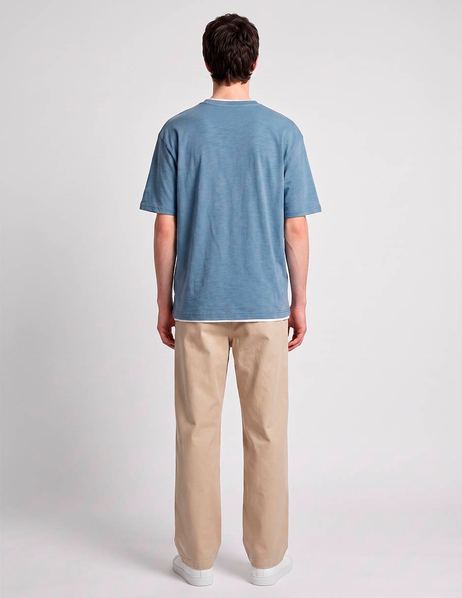Playera cuello redondo para hombre 4