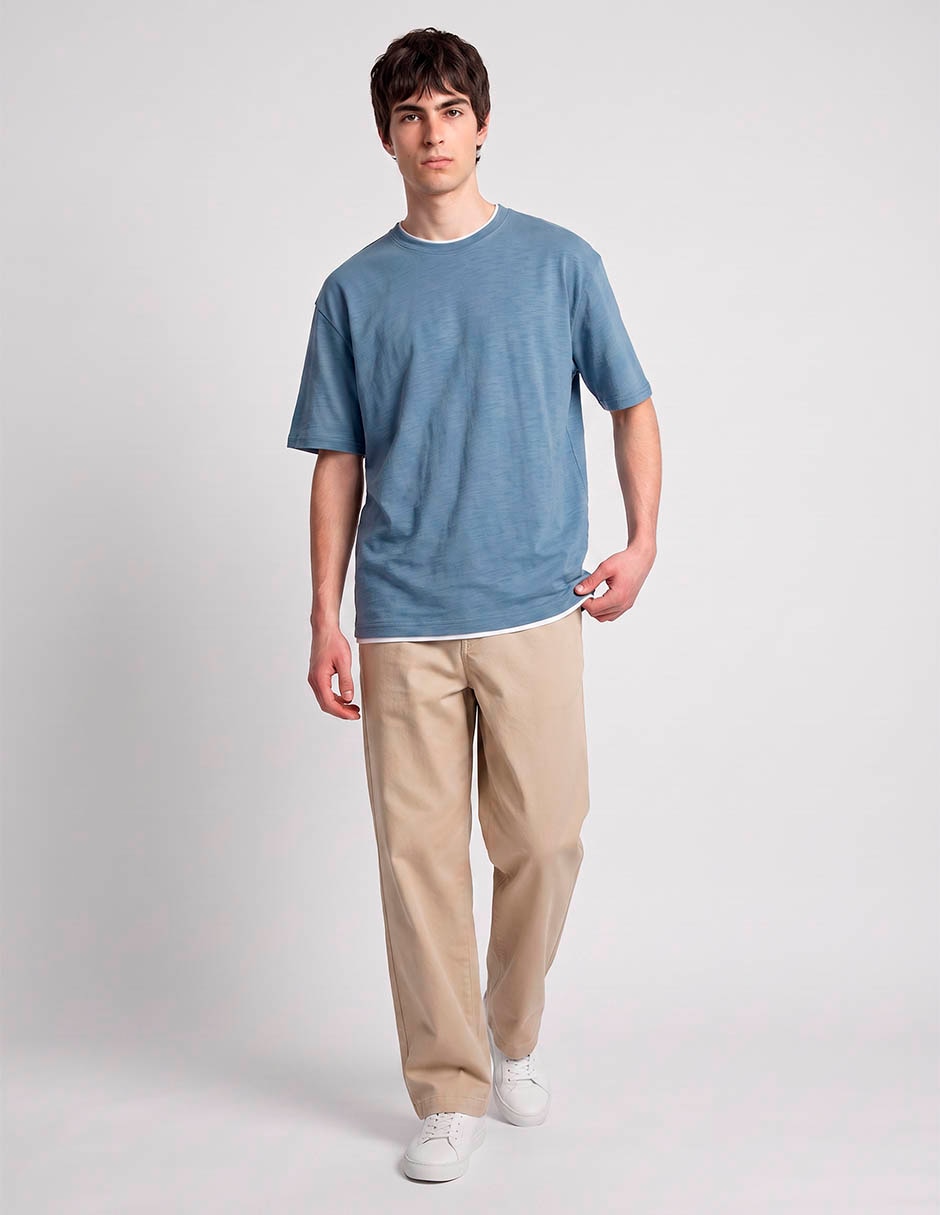Playera cuello redondo para hombre 3