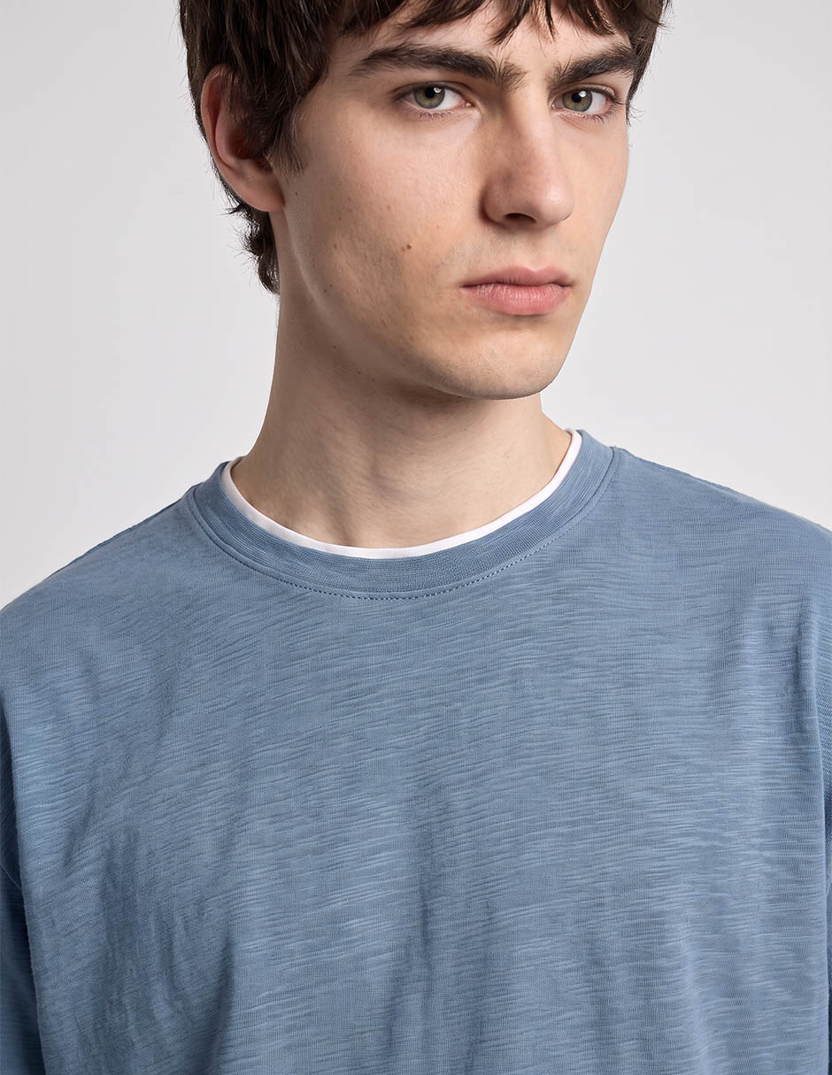 Playera cuello redondo para hombre 2