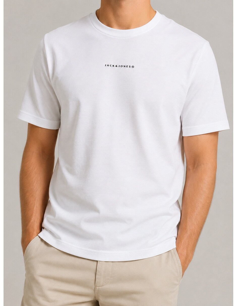 Playera cuello redondo para hombre 1