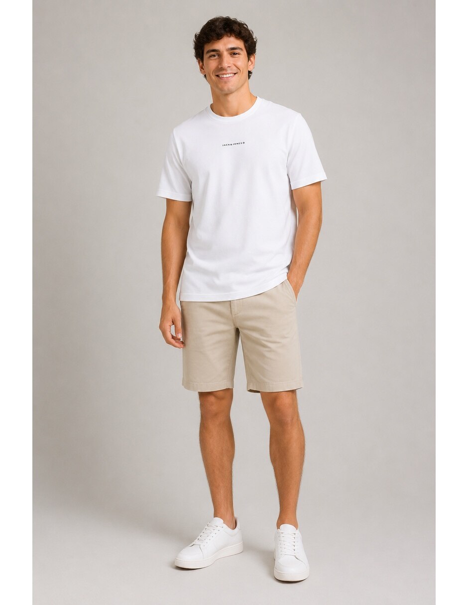 Playera cuello redondo para hombre 4