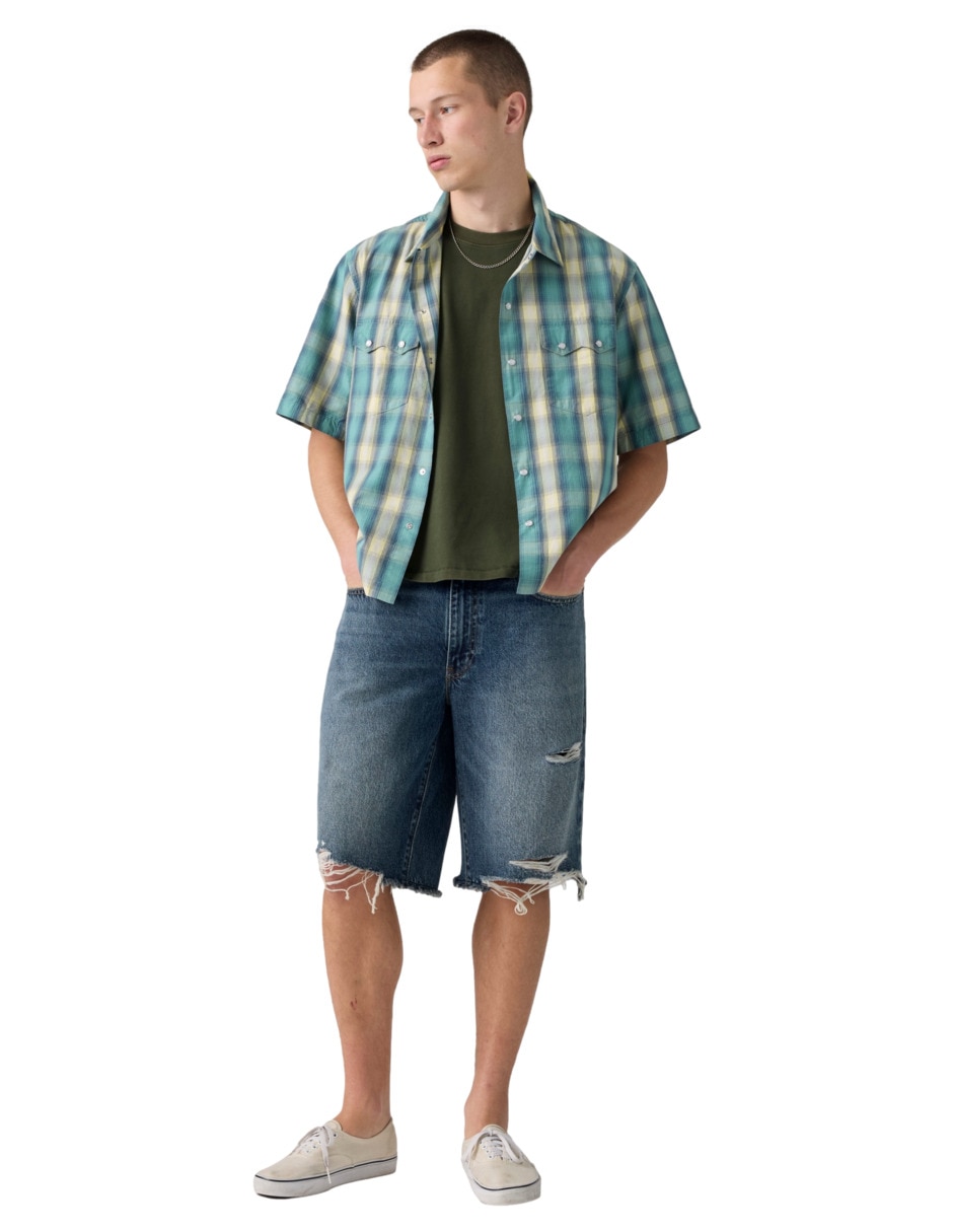 Short de algodón para hombre 5