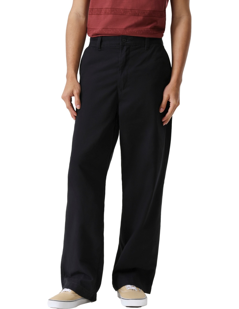 Pantalón regular de algodón para hombre Pantalón regular de algodón para hombre