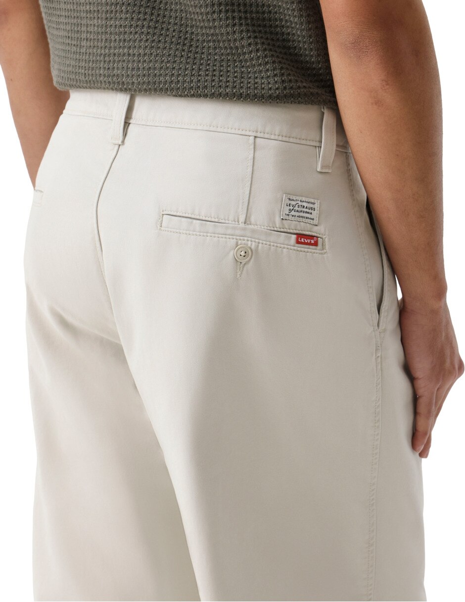 Pantalón regular de algodón para hombre 4
