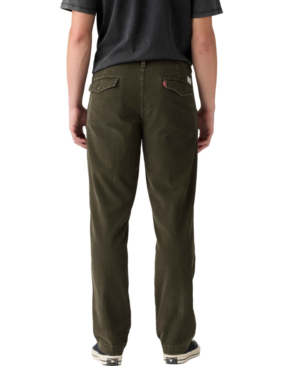 Pantalón regular de algodón para hombre 3