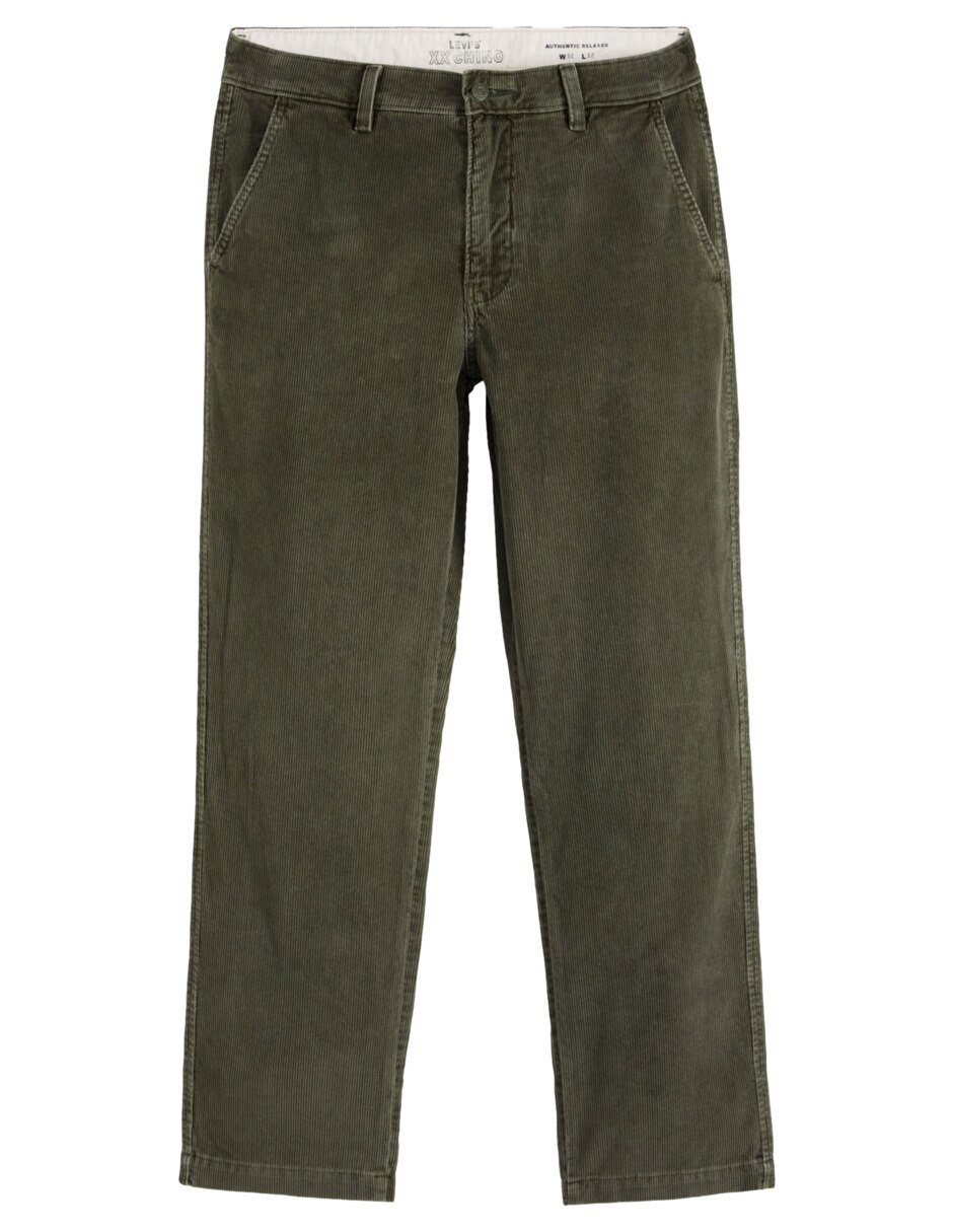 Pantalón regular de algodón para hombre 6