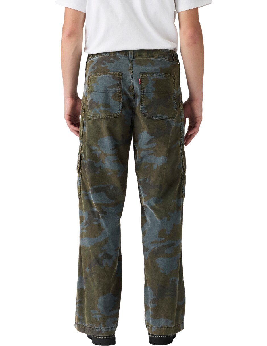 Pantalón cargo regular de algodón para hombre 3