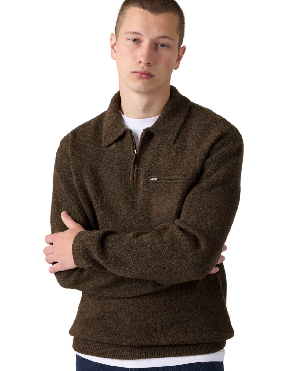 Suéter cuello redondo para hombre 4