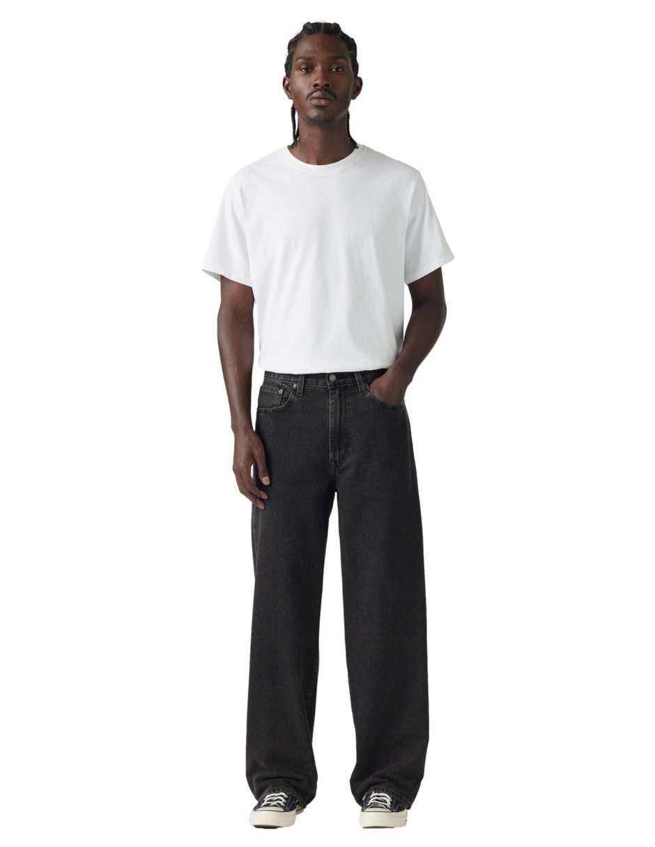 Jeans baggy 578 lavado obscuro para hombre 4