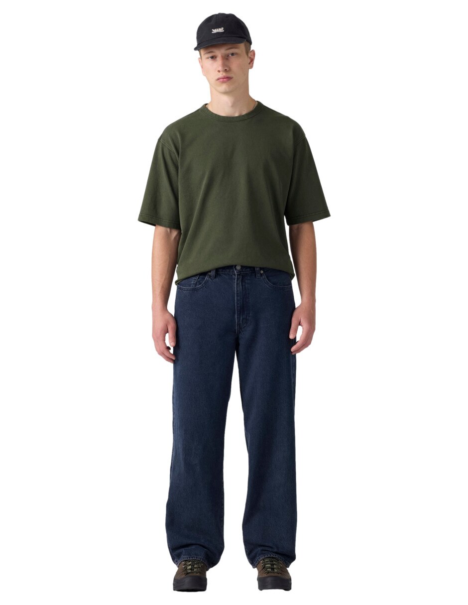 Jeans baggy 578 lavado obscuro para hombre 5