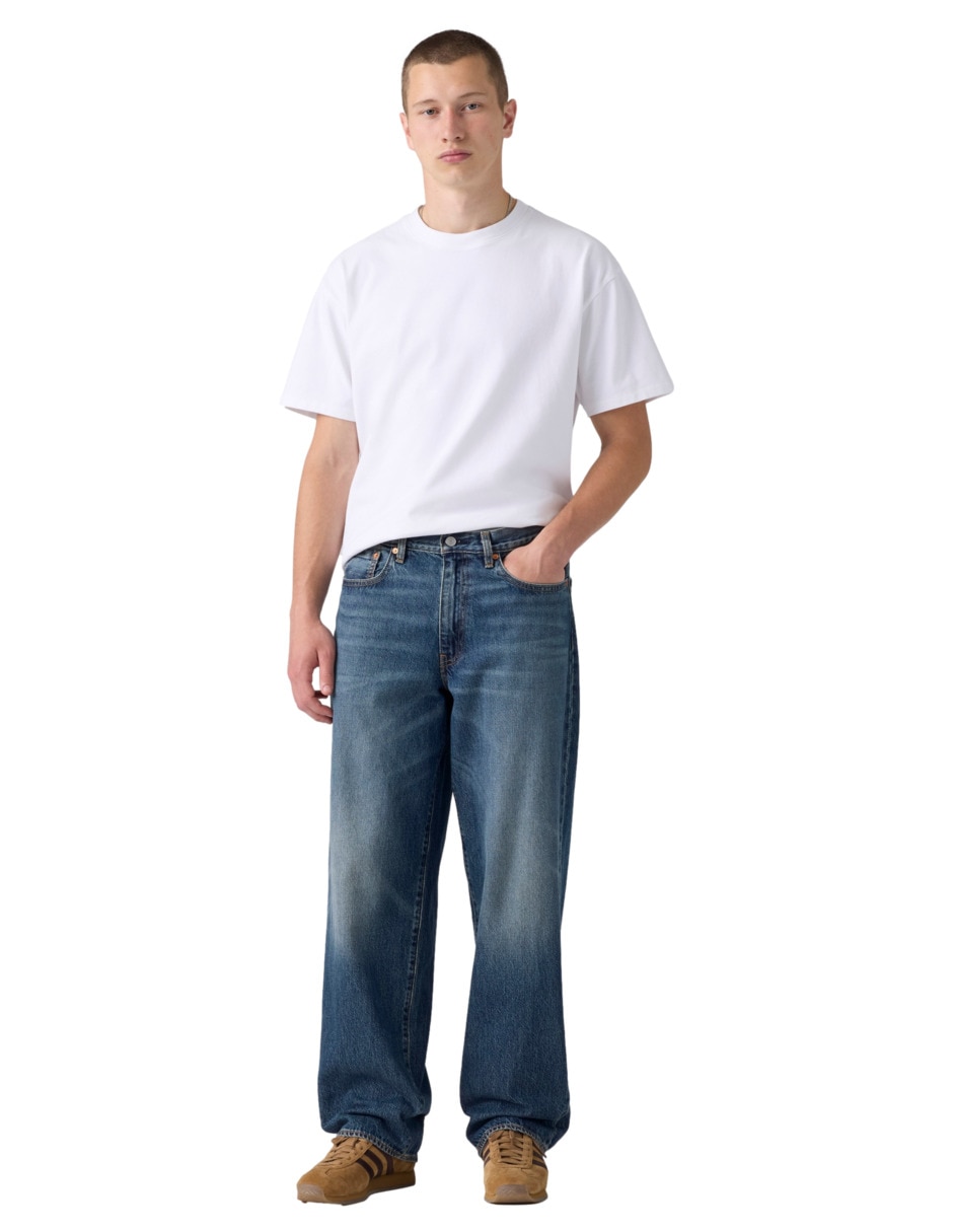 Jeans baggy 578 lavado medio para hombre 5