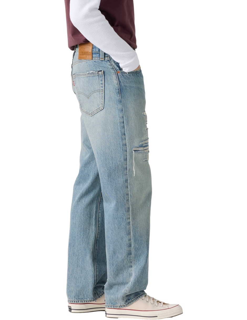 Jeans loose 568 lavado obscuro para hombre 2