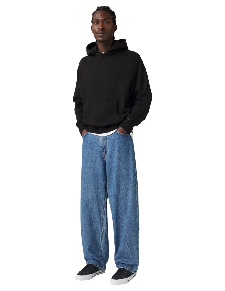 Jeans baggy 578 lavado medio para hombre 4
