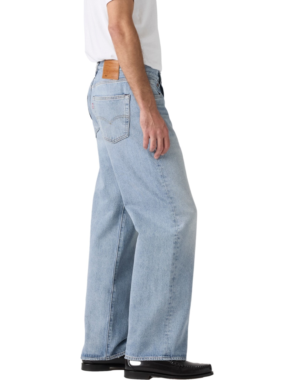 Jeans loose 501 lavado claro para hombre 2
