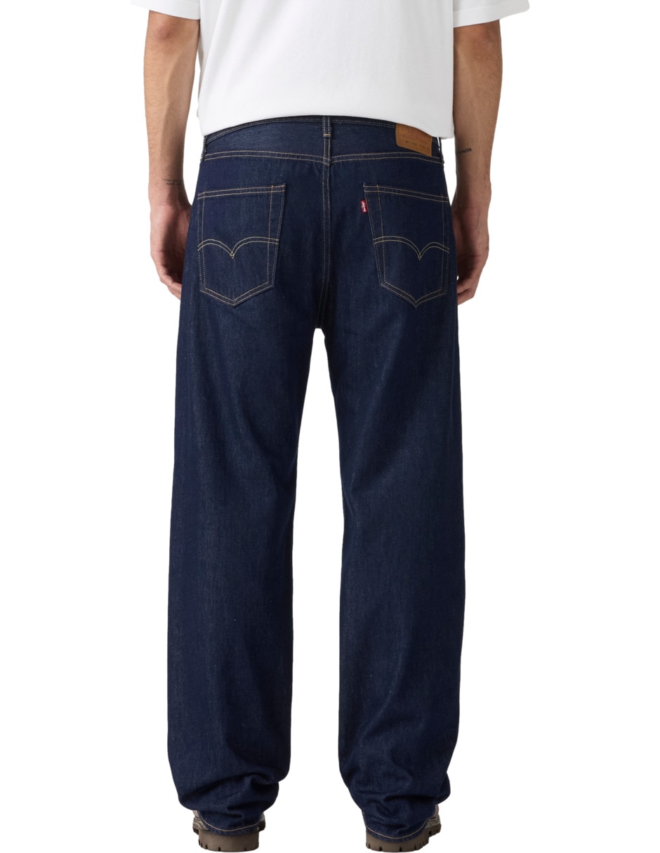 Jeans loose 501 lavado obscuro para hombre 3