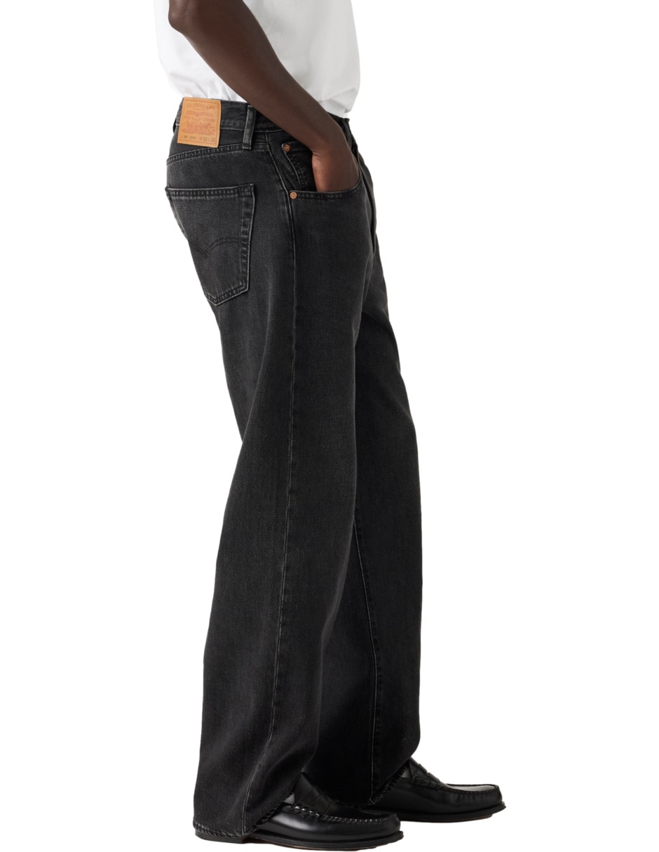 Jeans loose 501 lavado obscuro para hombre 2